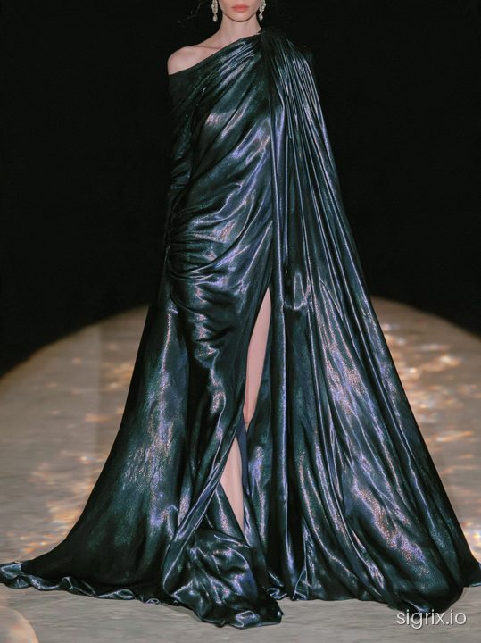 Ethereal Couture Runway Photography for Midjourney sample generation 5