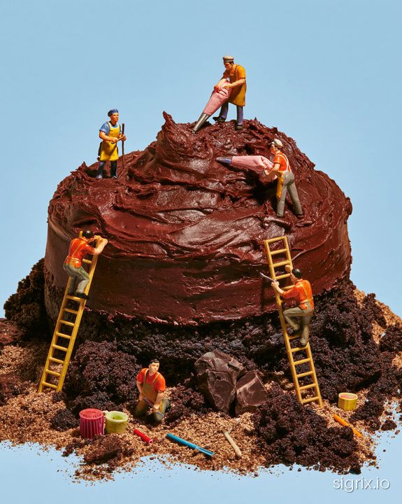 Miniature Food Worlds Photography sample generation 4