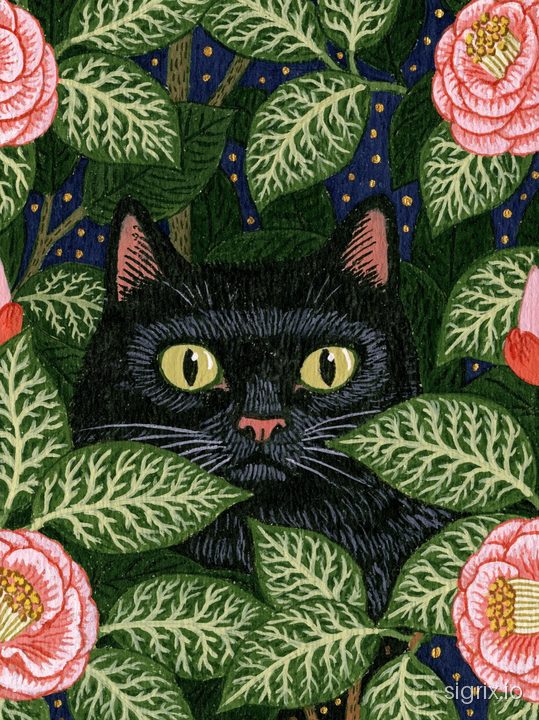Woodland Animal Folk Art Illustrations for Midjourney sample generation 2