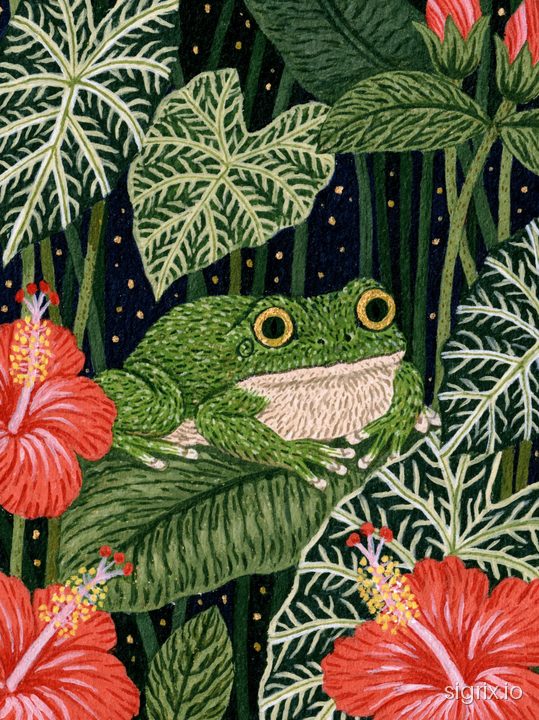 Woodland Animal Folk Art Illustrations for Midjourney sample generation 3