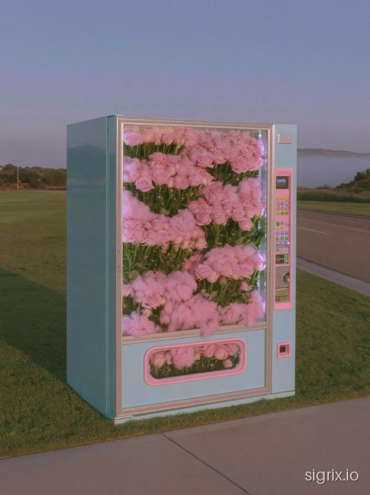 Surreal Pastel Landscape Photography sample generation 4
