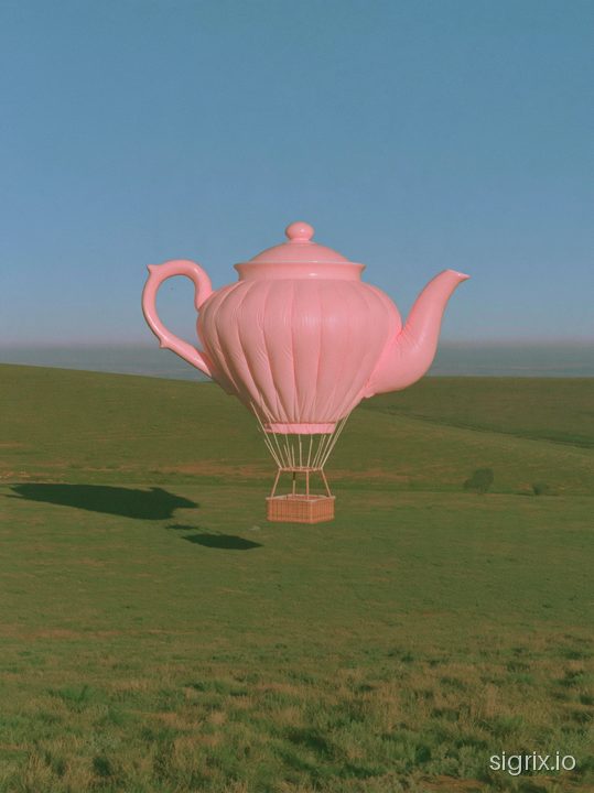 Surreal Pastel Landscape Photography sample generation 3