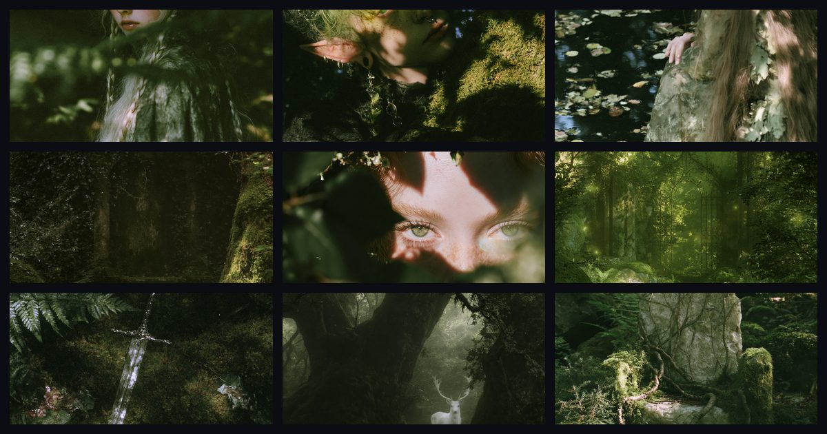 Enchanted Forest Fae Fantasy Art Prompt