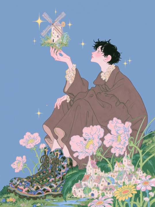 Whimsical Fairytale Storybook Illustrations sample generation 5