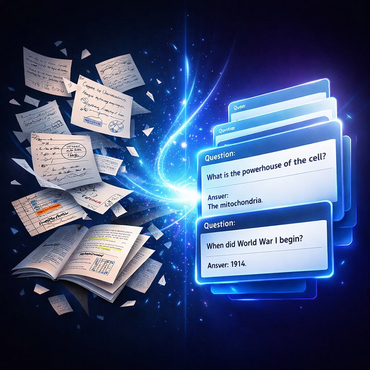 Study Notes to Smart Exam Cards